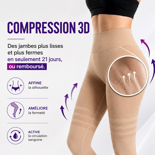 LEGGING SCULPTANT 3D - ANTI-CELLULITE
